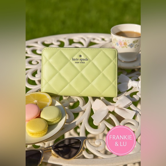 Kate Spade Quilted Retro Wallet NWT - Picture 1 of 6